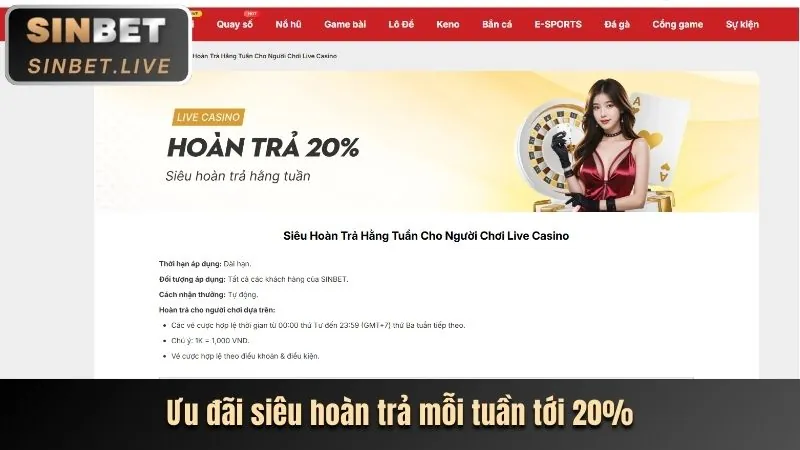 Ưu đãi chào mừng và thưởng nạp tiền lần đầu tại EUBET